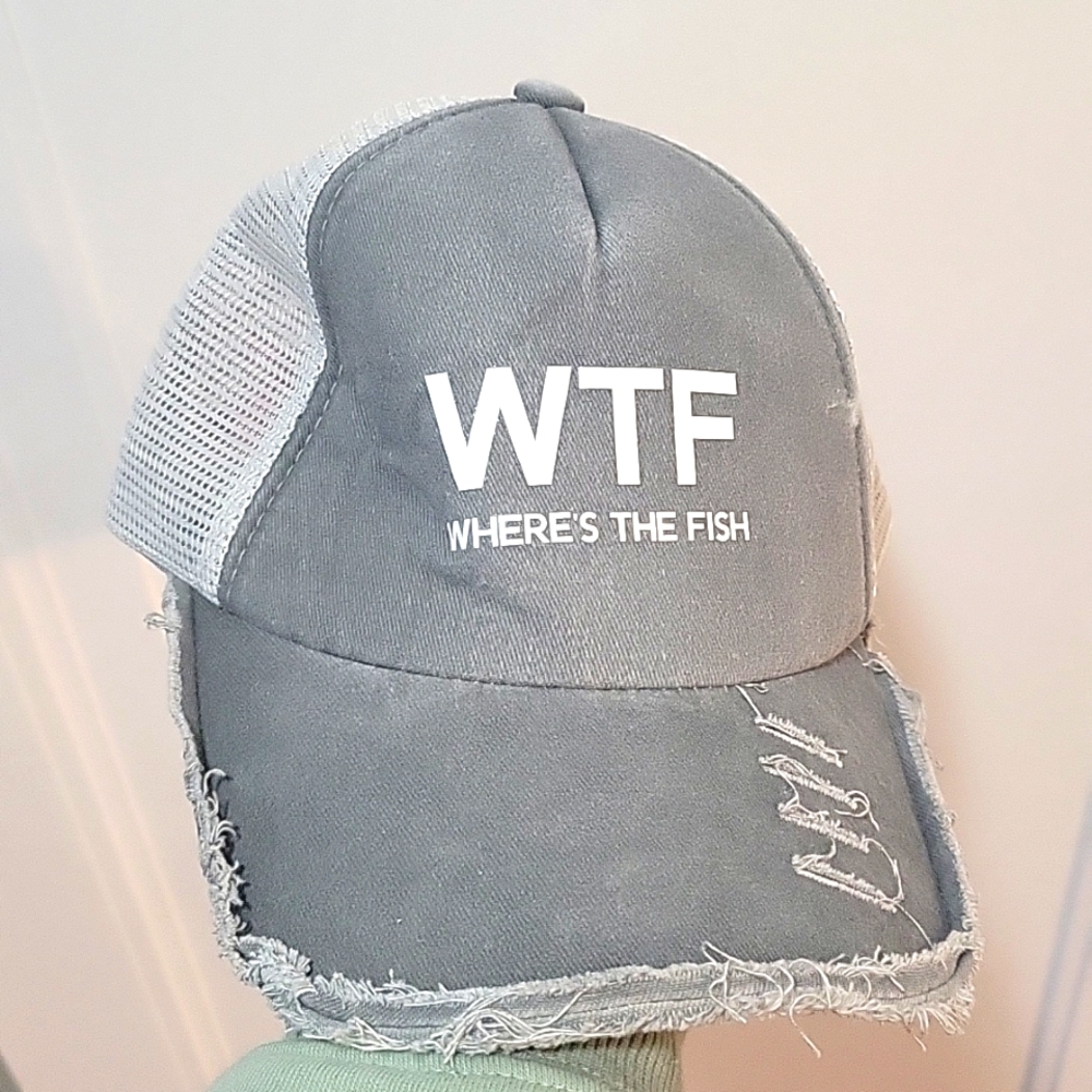 Funny Fishing Hat Adult Size